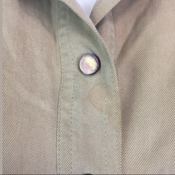 Cache Button Up Tencel Drawstring Shirt Dress - Picture 9 of 11